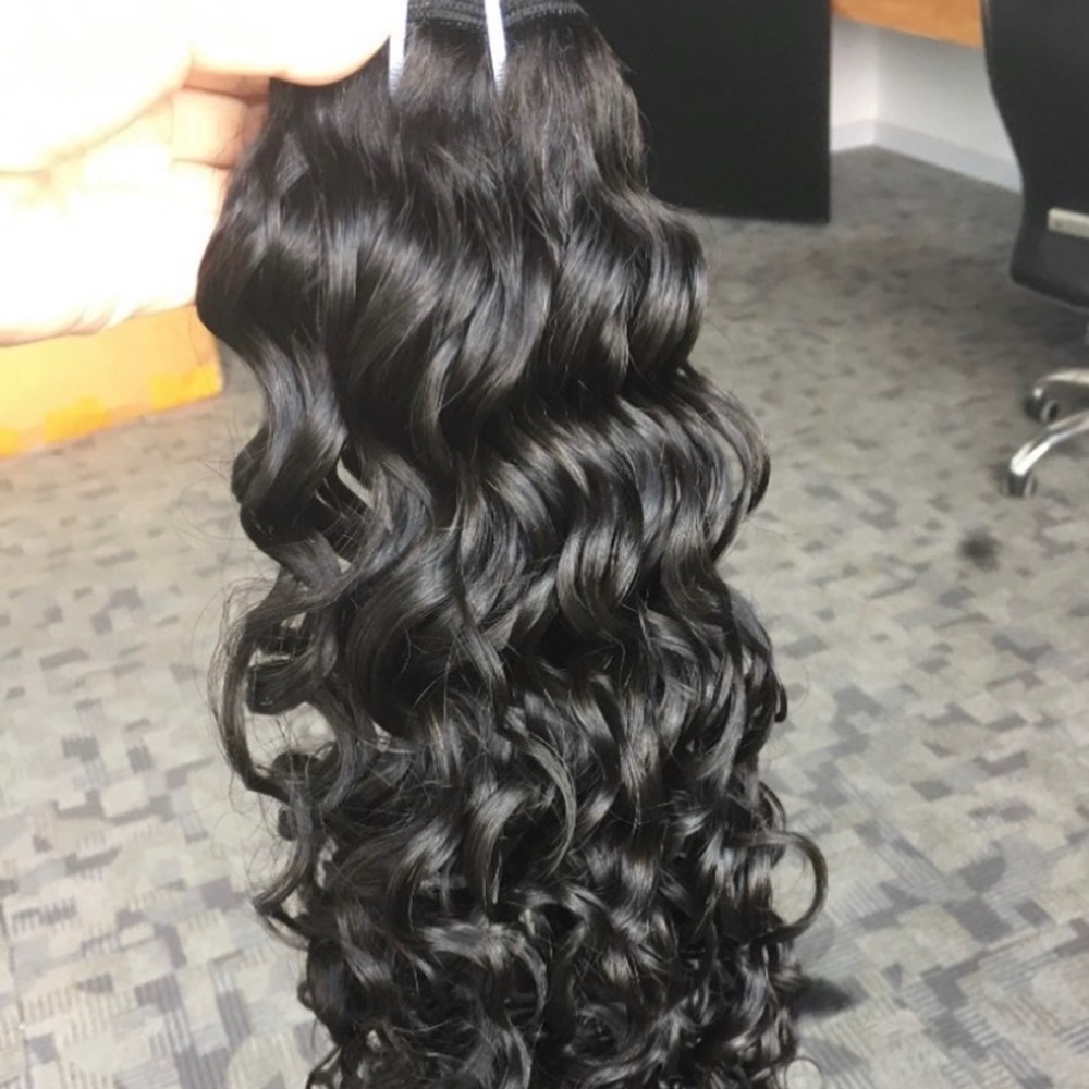 Human hair extensions